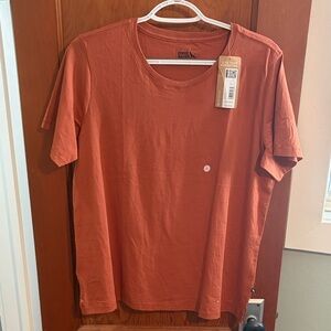 Eddie Bauer Men's Short Sleeve Tee in Rust